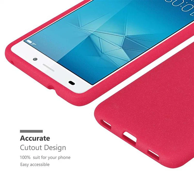 Cadorabo Hülle kompatibel mit Honor 5C Schutzhülle aus flexiblem TPU Silikon