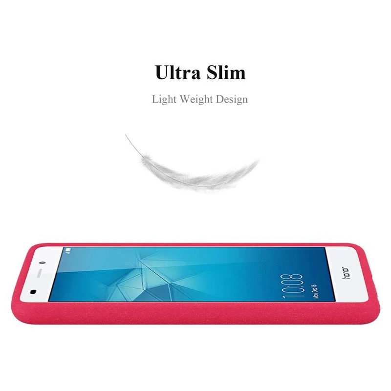 Cadorabo Hülle kompatibel mit Honor 5C Schutzhülle aus flexiblem TPU Silikon