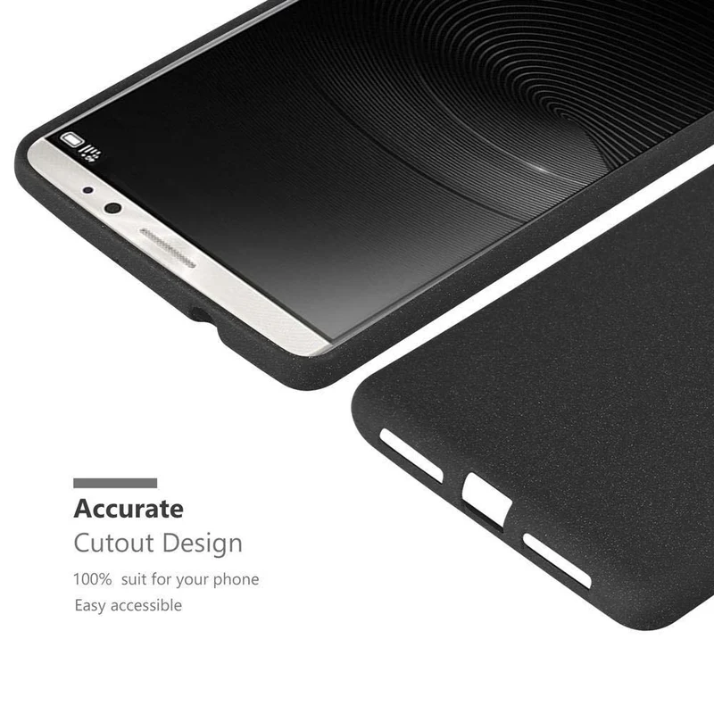 Cadorabo Hülle kompatibel mit Huawei MATE 8 Schutzhülle aus flexiblem TPU Silikon