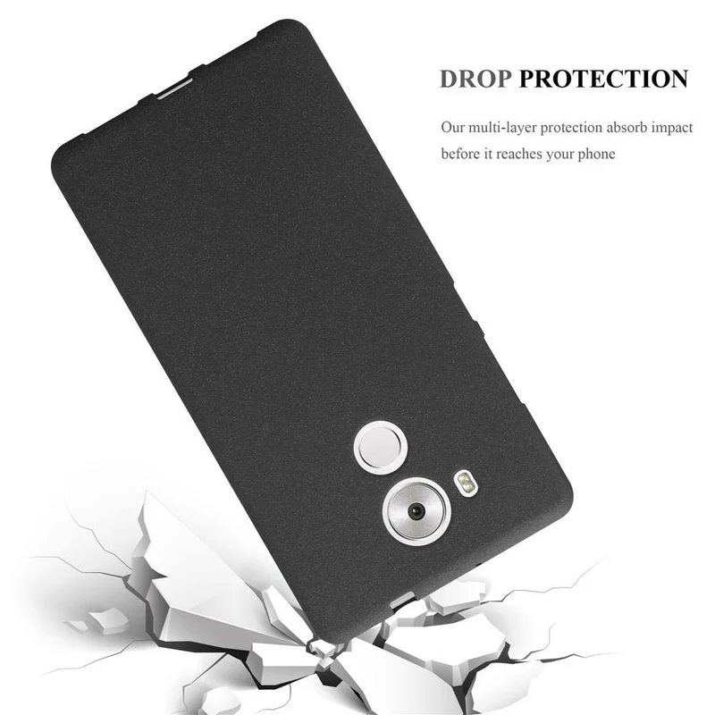 Cadorabo Hülle kompatibel mit Huawei MATE 8 Schutzhülle aus flexiblem TPU Silikon