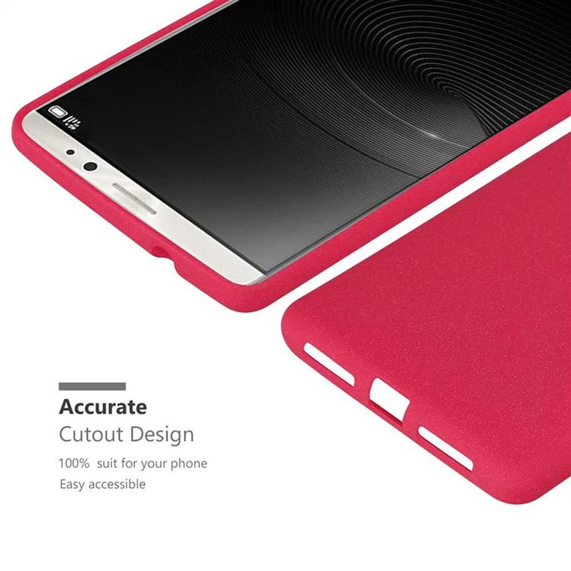 Cadorabo Hülle kompatibel mit Huawei MATE 8 Schutzhülle aus flexiblem TPU Silikon