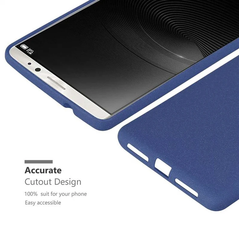 Cadorabo Hülle kompatibel mit Huawei MATE 8 Schutzhülle aus flexiblem TPU Silikon