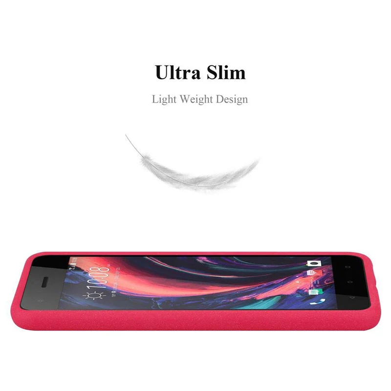 Cadorabo Hülle kompatibel mit HTC Desire 10 PRO Schutzhülle aus flexiblem TPU Silikon