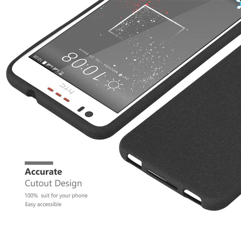 Cadorabo Hülle kompatibel mit HTC Desire 10 LIFESTYLE / Desire 825 Schutzhülle aus flexiblem TPU Silikon