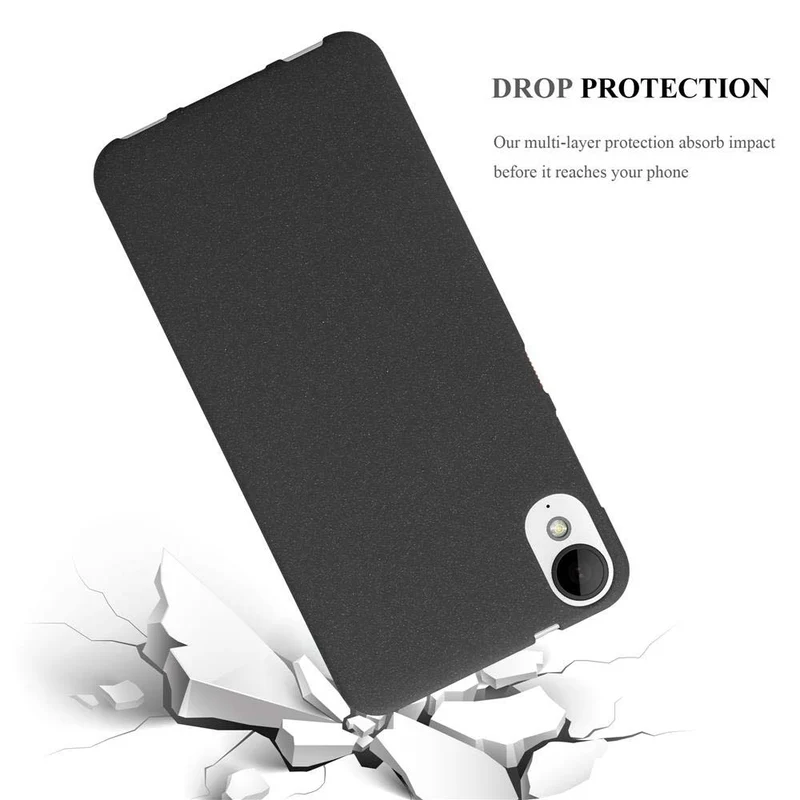 Cadorabo Hülle kompatibel mit HTC Desire 10 LIFESTYLE / Desire 825 Schutzhülle aus flexiblem TPU Silikon