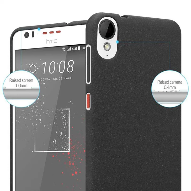 Cadorabo Hülle kompatibel mit HTC Desire 10 LIFESTYLE / Desire 825 Schutzhülle aus flexiblem TPU Silikon