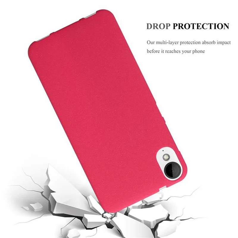 Cadorabo Hülle kompatibel mit HTC Desire 10 LIFESTYLE / Desire 825 Schutzhülle aus flexiblem TPU Silikon
