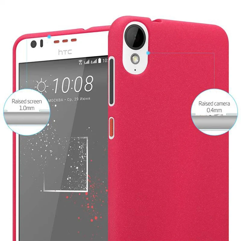 Cadorabo Hülle kompatibel mit HTC Desire 10 LIFESTYLE / Desire 825 Schutzhülle aus flexiblem TPU Silikon