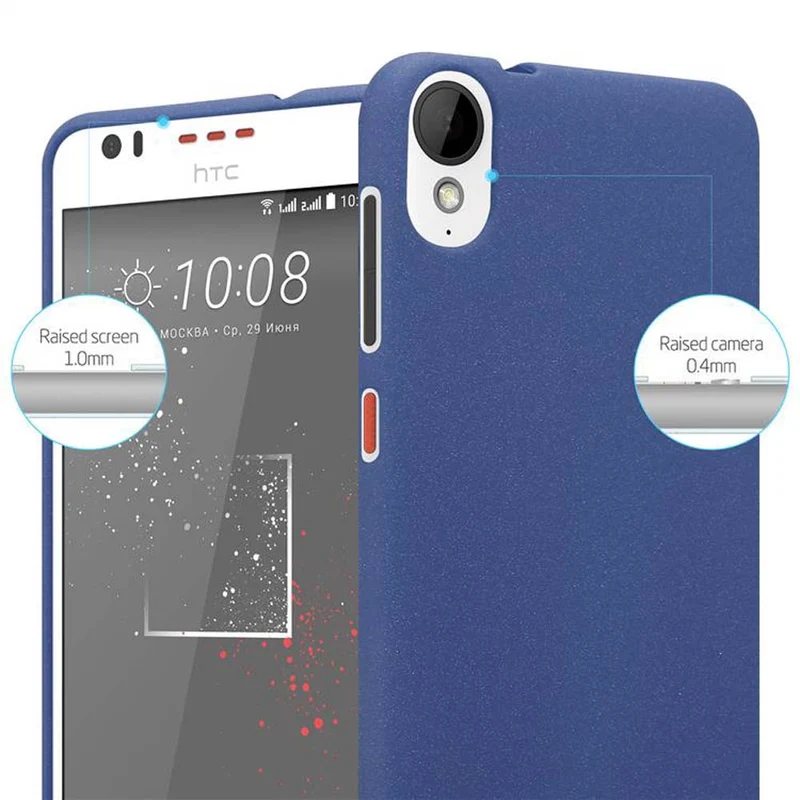Cadorabo Hülle kompatibel mit HTC Desire 10 LIFESTYLE / Desire 825 Schutzhülle aus flexiblem TPU Silikon