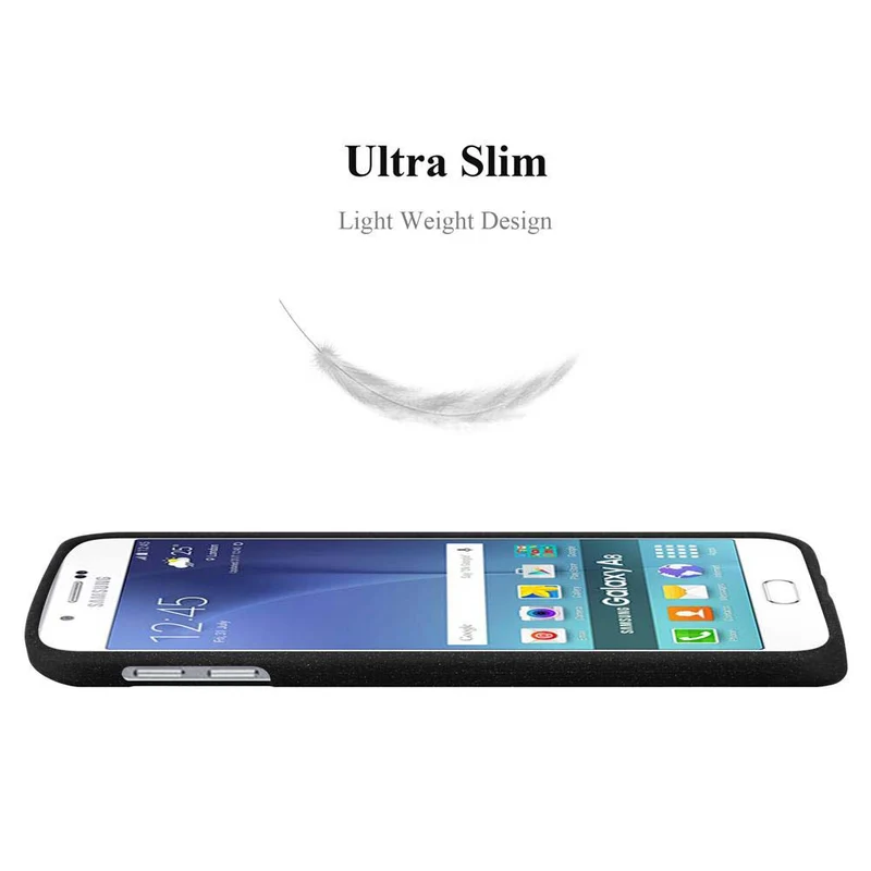 Cadorabo Hülle kompatibel mit Samsung Galaxy A8 2015 Schutzhülle aus flexiblem TPU Silikon