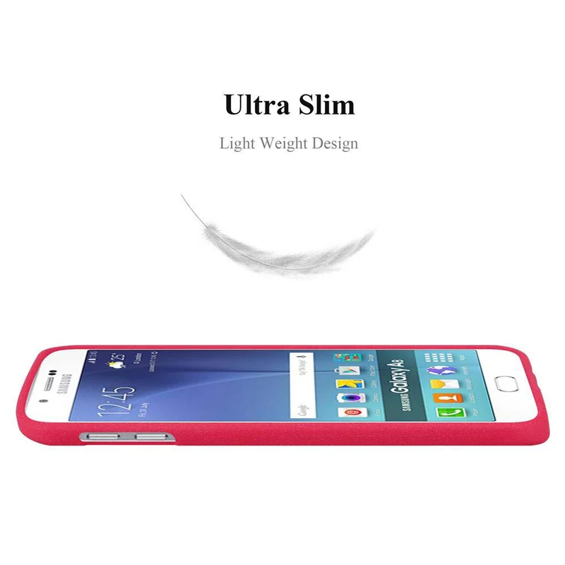 Cadorabo Hülle kompatibel mit Samsung Galaxy A8 2015 Schutzhülle aus flexiblem TPU Silikon
