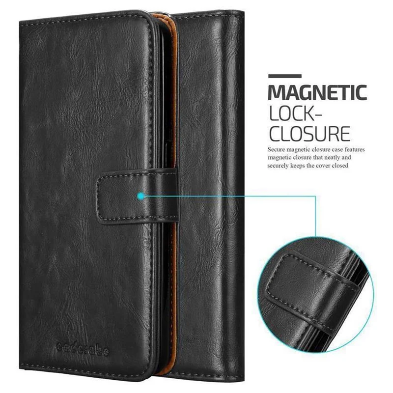 Cadorabo Hülle kompatibel mit HTC Desire 10 LIFESTYLE / Desire 825 Schutzhülle mit Magnetverschluss, Standfunktion und Kartenfach
