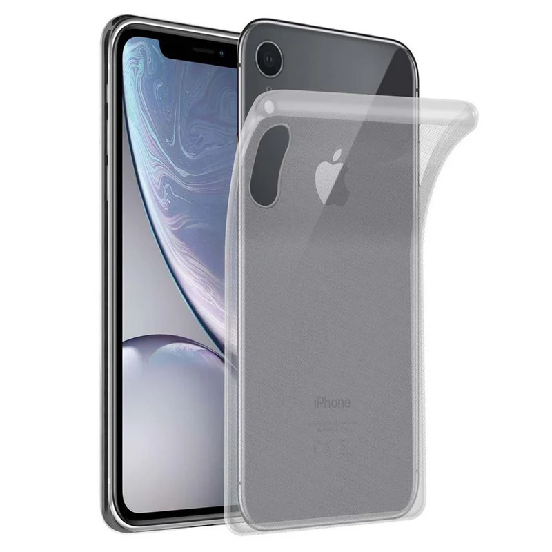 Cadorabo Hülle kompatibel mit Apple iPhone XR Schutzhülle aus flexiblem TPU Silikon
