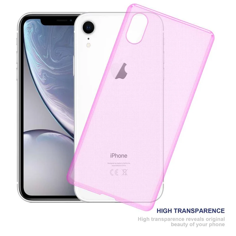 Cadorabo Hülle kompatibel mit Apple iPhone XR Schutzhülle aus flexiblem TPU Silikon
