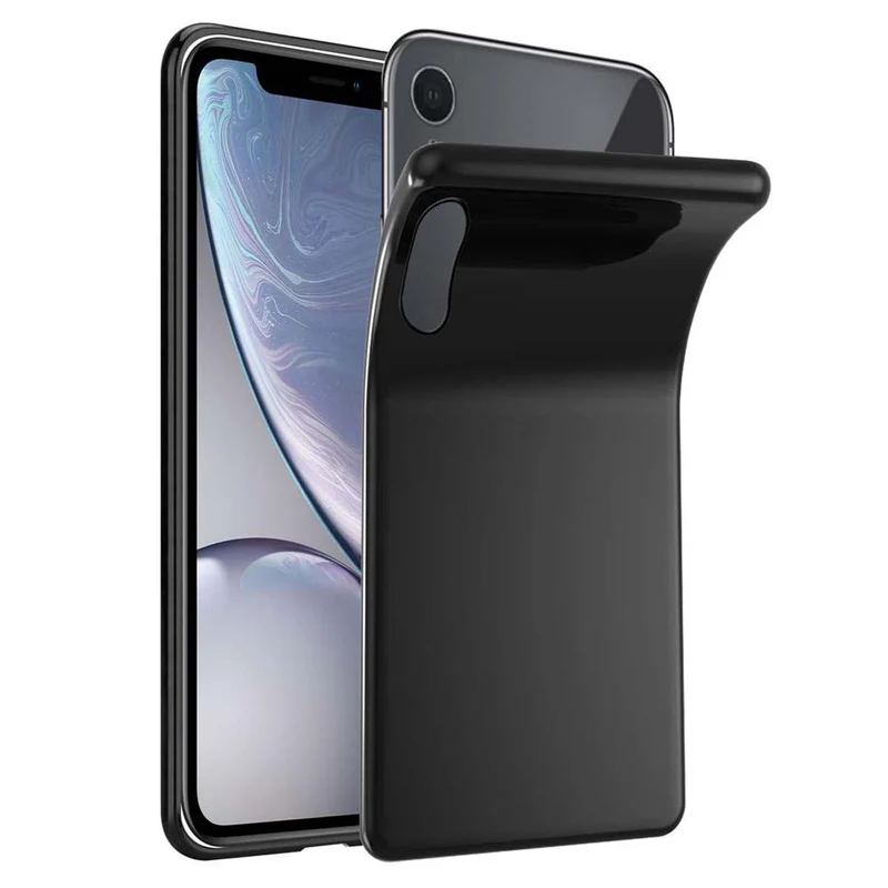 Cadorabo Hülle kompatibel mit Apple iPhone XR Schutzhülle aus flexiblem TPU Silikon