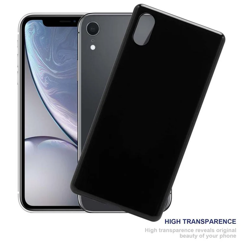 Cadorabo Hülle kompatibel mit Apple iPhone XR Schutzhülle aus flexiblem TPU Silikon