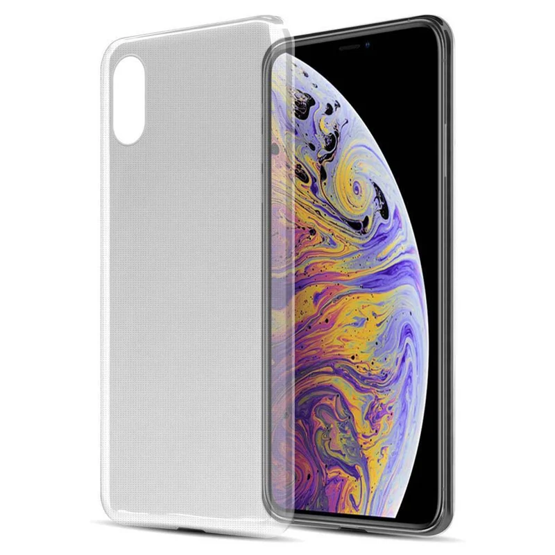 Cadorabo Hülle kompatibel mit Apple iPhone XS MAX Schutzhülle aus flexiblem TPU Silikon