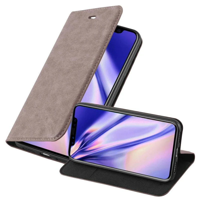 Cadorabo Hülle kompatibel mit Apple iPhone XS MAX Schutzhülle mit Magnetverschluss, Standfunktion und Kartenfach