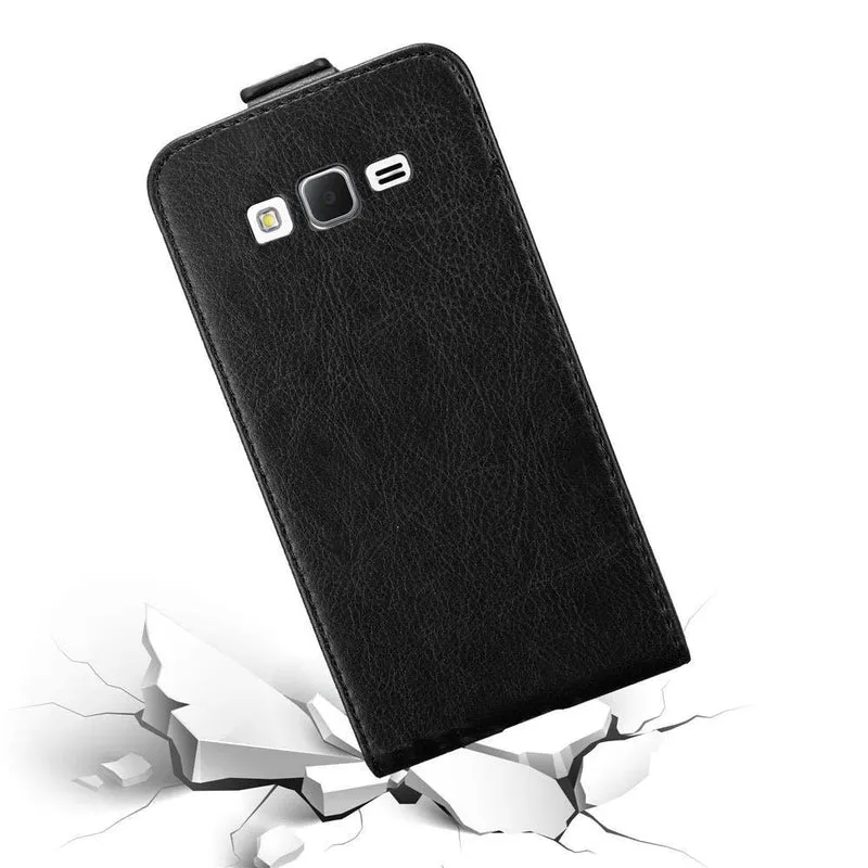 Cadorabo Hülle kompatibel mit Samsung Galaxy GRAND PRIME Schutzhülle im Flip Design mit Magnetverschluss