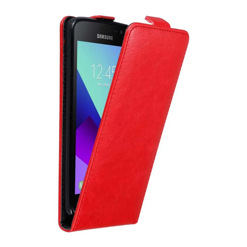 Cadorabo Hülle kompatibel mit Samsung Galaxy XCover 4 / XCover 4s Schutzhülle im Flip Design mit Magnetverschluss