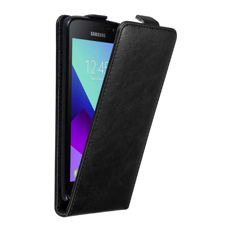 Cadorabo Hülle kompatibel mit Samsung Galaxy XCover 4 / XCover 4s Schutzhülle im Flip Design mit Magnetverschluss