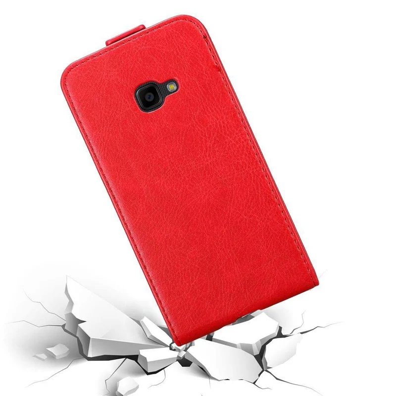 Cadorabo Hülle kompatibel mit Samsung Galaxy XCover 4 / XCover 4s Schutzhülle im Flip Design mit Magnetverschluss
