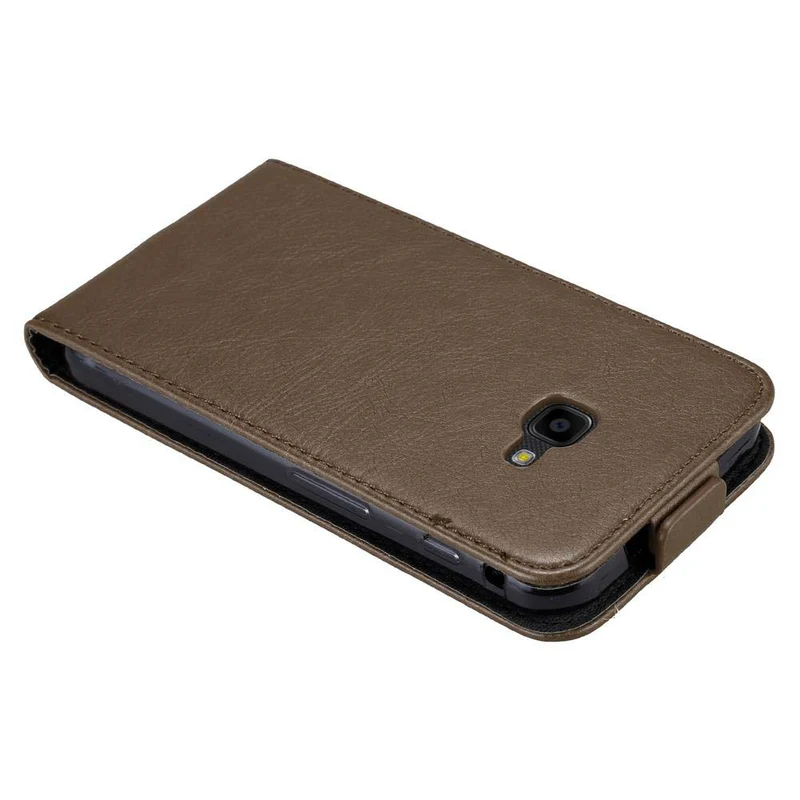 Cadorabo Hülle kompatibel mit Samsung Galaxy XCover 4 / XCover 4s Schutzhülle im Flip Design mit Magnetverschluss