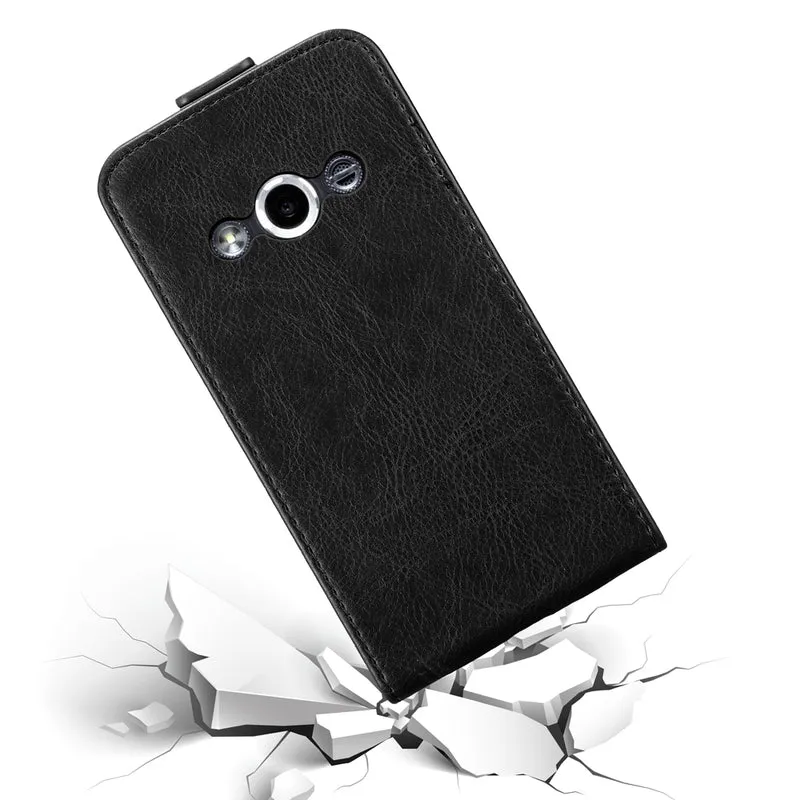 Cadorabo Hülle kompatibel mit Samsung Galaxy XCover 3 Schutzhülle im Flip Design mit Magnetverschluss