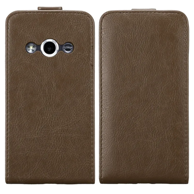 Cadorabo Hülle kompatibel mit Samsung Galaxy XCover 3 Schutzhülle im Flip Design mit Magnetverschluss