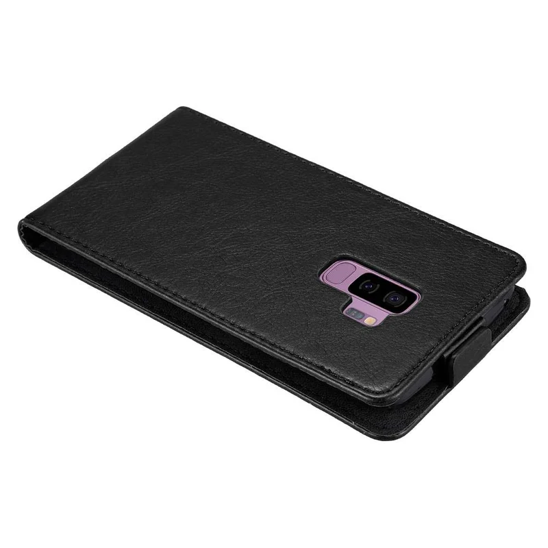 Cadorabo Hülle kompatibel mit Samsung Galaxy S9 PLUS Schutzhülle im Flip Design mit Magnetverschluss