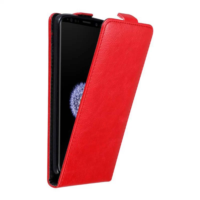 Cadorabo Hülle kompatibel mit Samsung Galaxy S9 Schutzhülle im Flip Design mit Magnetverschluss