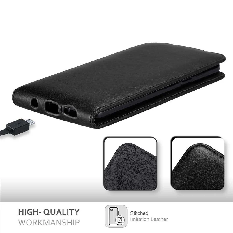 Cadorabo Hülle kompatibel mit Samsung Galaxy S9 Schutzhülle im Flip Design mit Magnetverschluss