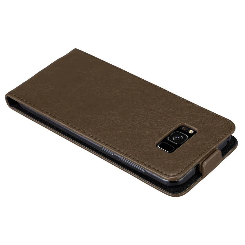 Cadorabo Hülle kompatibel mit Samsung Galaxy S8 Schutzhülle im Flip Design mit Magnetverschluss