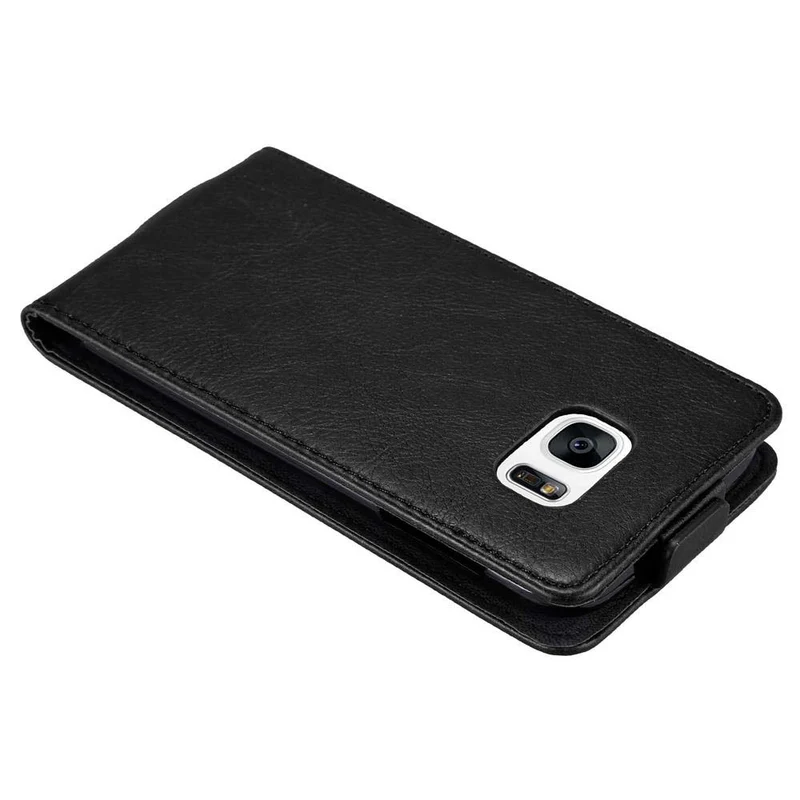 Cadorabo Hülle kompatibel mit Samsung Galaxy S7 Schutzhülle im Flip Design mit Magnetverschluss