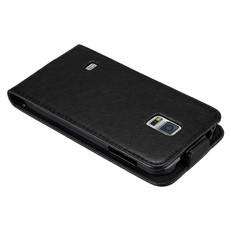 Cadorabo Hülle kompatibel mit Samsung Galaxy S5 MINI / S5 MINI DUOS Schutzhülle im Flip Design mit Magnetverschluss