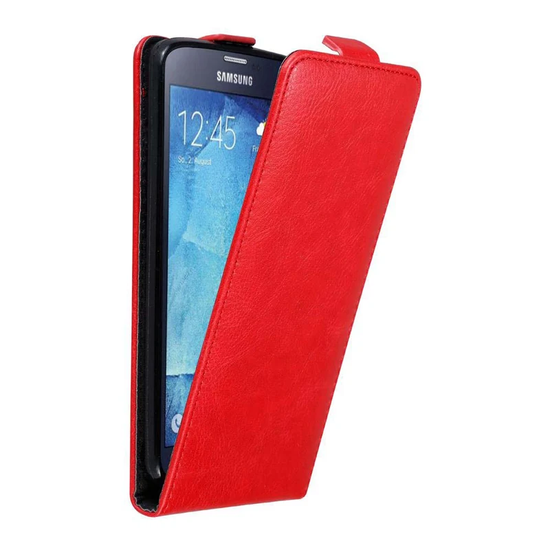 Cadorabo Hülle kompatibel mit Samsung Galaxy S5 / S5 NEO Schutzhülle im Flip Design mit Magnetverschluss