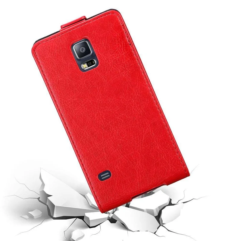 Cadorabo Hülle kompatibel mit Samsung Galaxy S5 / S5 NEO Schutzhülle im Flip Design mit Magnetverschluss