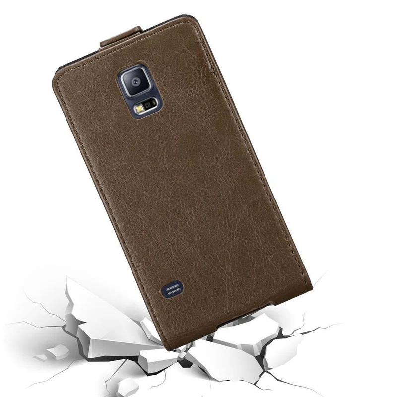 Cadorabo Hülle kompatibel mit Samsung Galaxy S5 / S5 NEO Schutzhülle im Flip Design mit Magnetverschluss