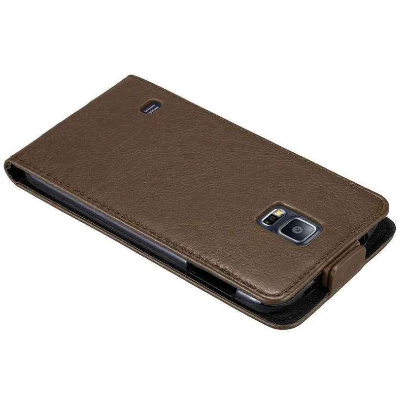 Cadorabo Hülle kompatibel mit Samsung Galaxy S5 / S5 NEO Schutzhülle im Flip Design mit Magnetverschluss