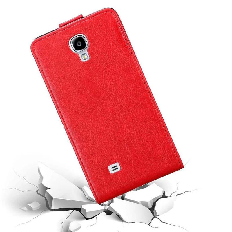 Cadorabo Hülle kompatibel mit Samsung Galaxy S4 Schutzhülle im Flip Design mit Magnetverschluss