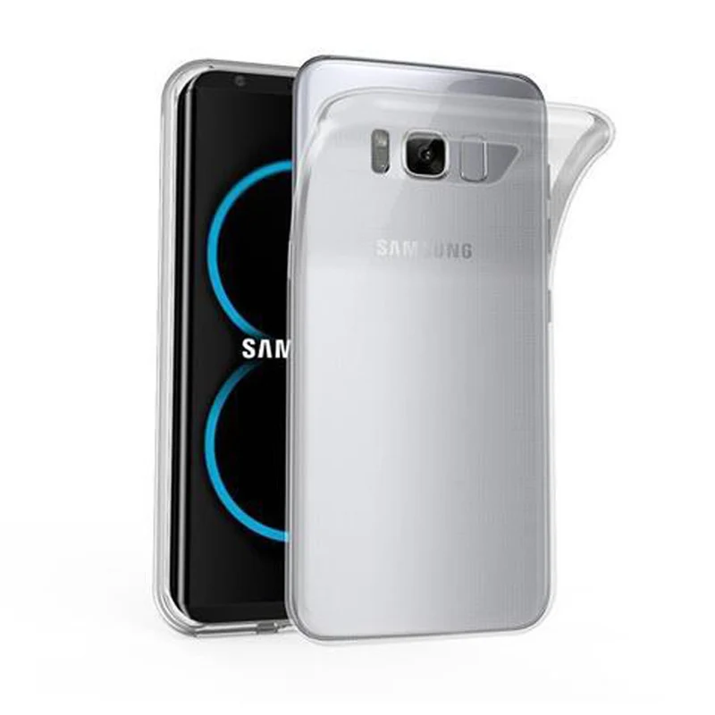 Cadorabo Hülle kompatibel mit Samsung Galaxy S8 PLUS Schutzhülle aus flexiblem TPU Silikon