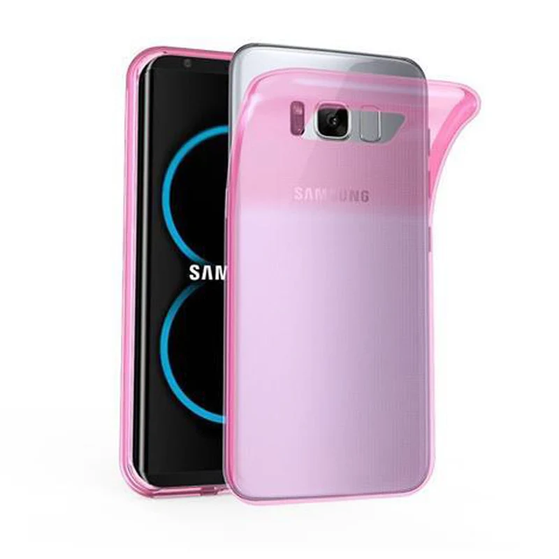 Cadorabo Hülle kompatibel mit Samsung Galaxy S8 PLUS Schutzhülle aus flexiblem TPU Silikon