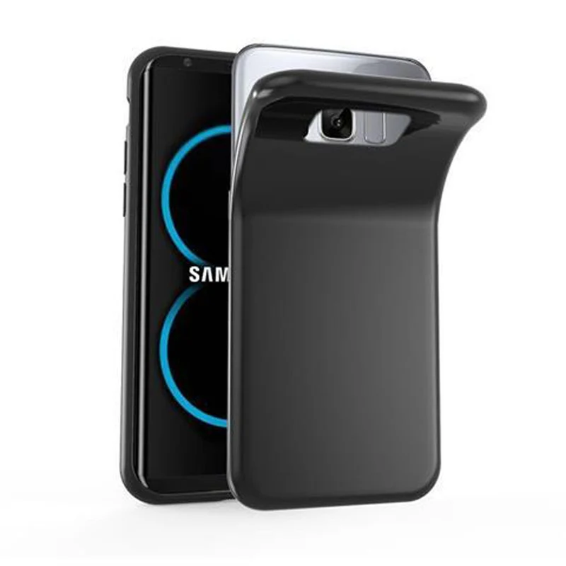 Cadorabo Hülle kompatibel mit Samsung Galaxy S8 PLUS Schutzhülle aus flexiblem TPU Silikon