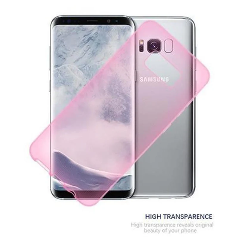 Cadorabo Hülle kompatibel mit Samsung Galaxy S8 PLUS Schutzhülle aus flexiblem TPU Silikon