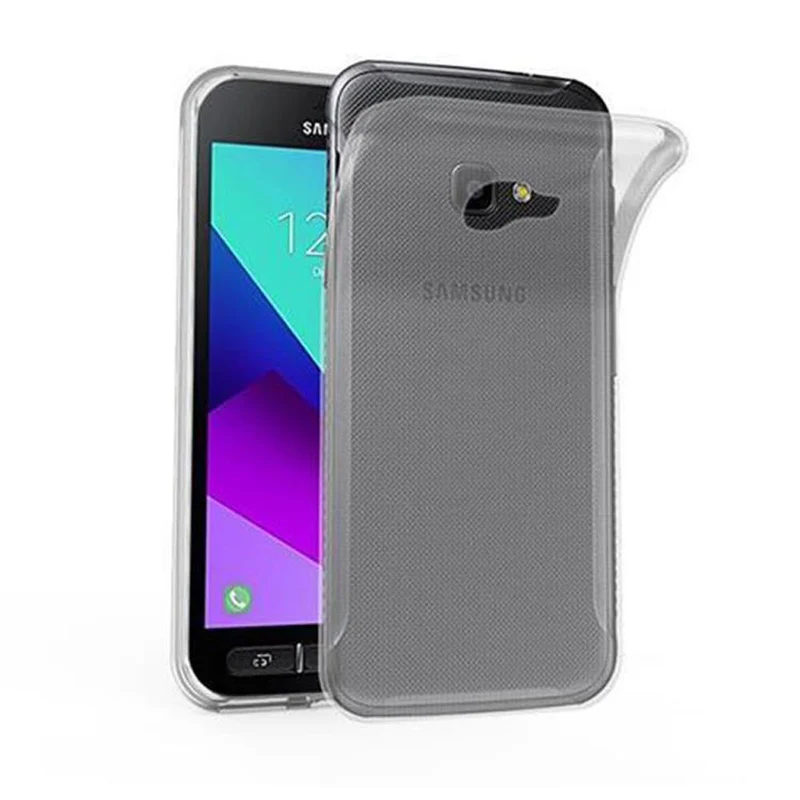 Cadorabo Hülle kompatibel mit Samsung Galaxy XCover 4 / XCover 4s Schutzhülle aus flexiblem TPU Silikon