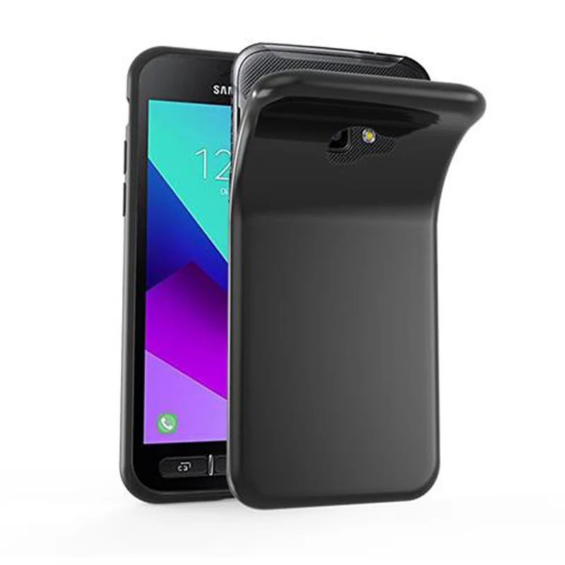 Cadorabo Hülle kompatibel mit Samsung Galaxy XCover 4 / XCover 4s Schutzhülle aus flexiblem TPU Silikon