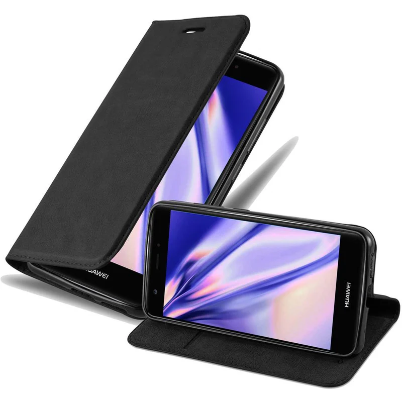 Cadorabo Hülle kompatibel mit Huawei NOVA Schutzhülle mit Magnetverschluss, Standfunktion und Kartenfach