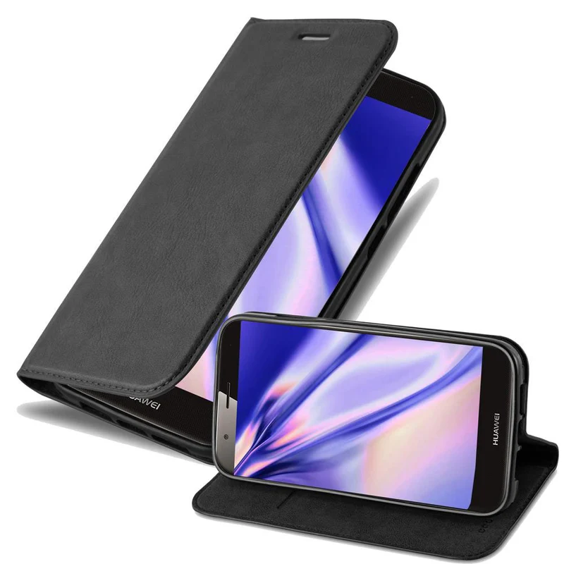 Cadorabo Hülle kompatibel mit Huawei ASCEND G7 PLUS / G8 / GX8 Schutzhülle mit Magnetverschluss, Standfunktion und Kartenfach