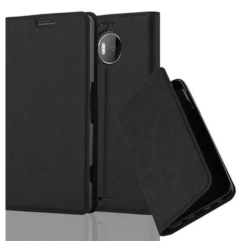 Cadorabo Hülle kompatibel mit Nokia Lumia 950 XL Schutzhülle mit Magnetverschluss, Standfunktion und Kartenfach