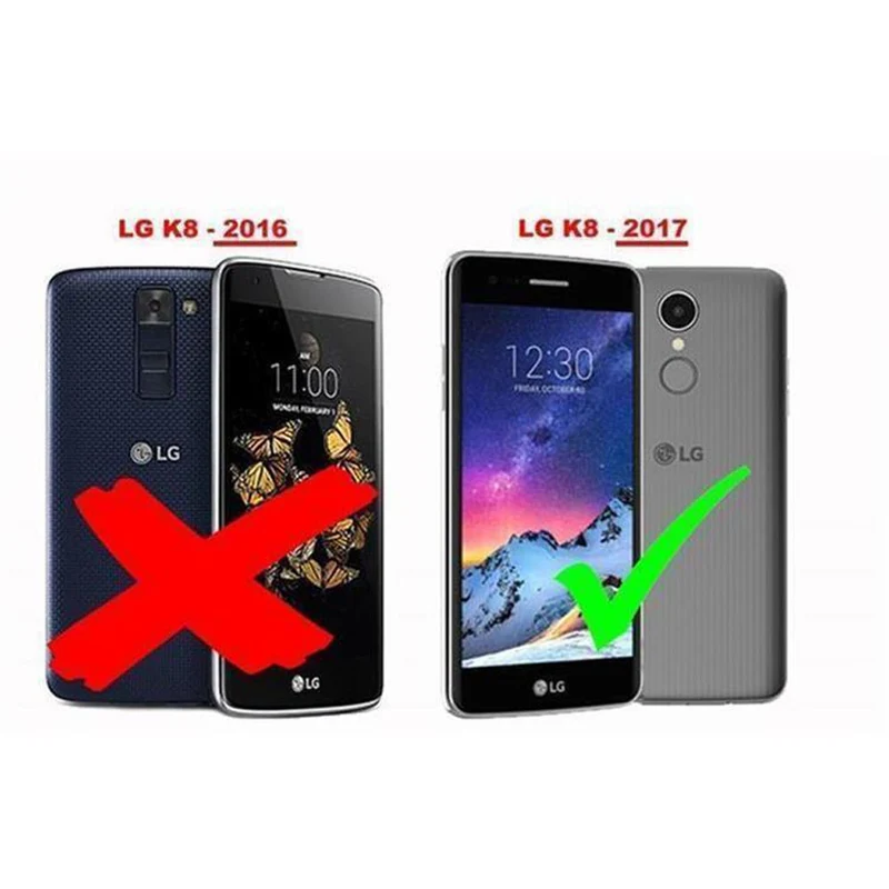 Cadorabo Hülle kompatibel mit LG K8 2017 Schutzhülle mit Magnetverschluss, Standfunktion und Kartenfach
